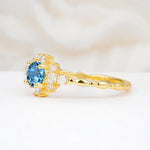 SR13123 Aquamarine Ring - Additional view