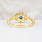 SR13123 Aquamarine Ring - Additional view