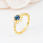 SR13123 Alexandrite Ring - White-Gold