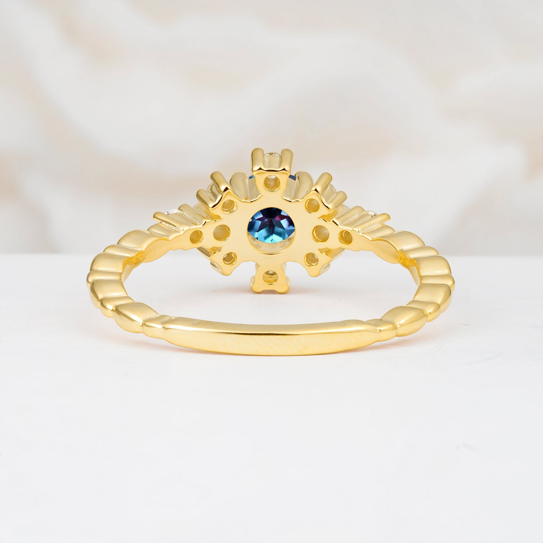 SR13123 Alexandrite Ring - Additional view