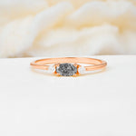 SR13313 Black Rutilated Quartz Ring - Additional view