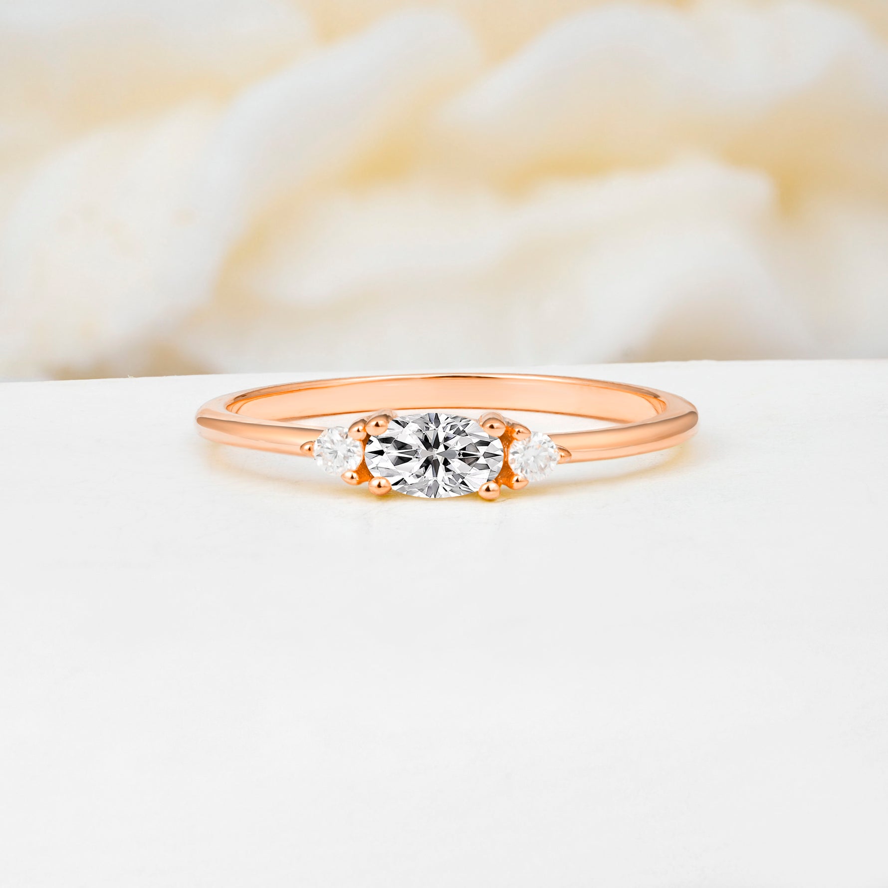 SR13313 Lab Diamond Ring - Additional view