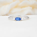 SR13313 Sapphire Ring - Additional view