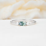 SR13313 Moss Agate Ring - Additional view