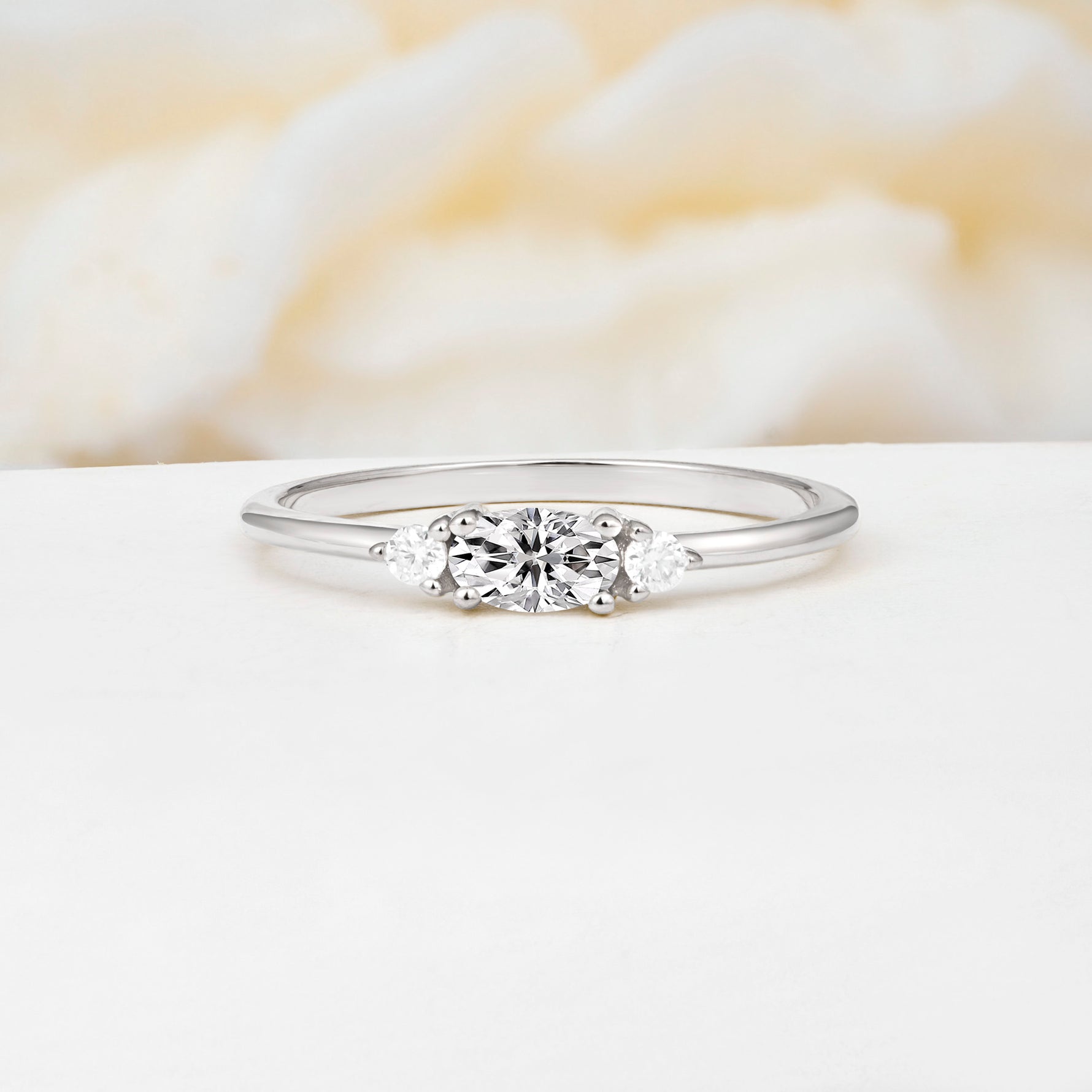 SR13313 Lab Diamond Ring - Additional view