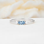 SR13313 Aquamarine Ring - Additional view