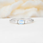 SR13313 Moonstone Ring - Additional view