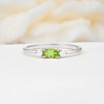 SR13313 Peridot Ring - Additional view