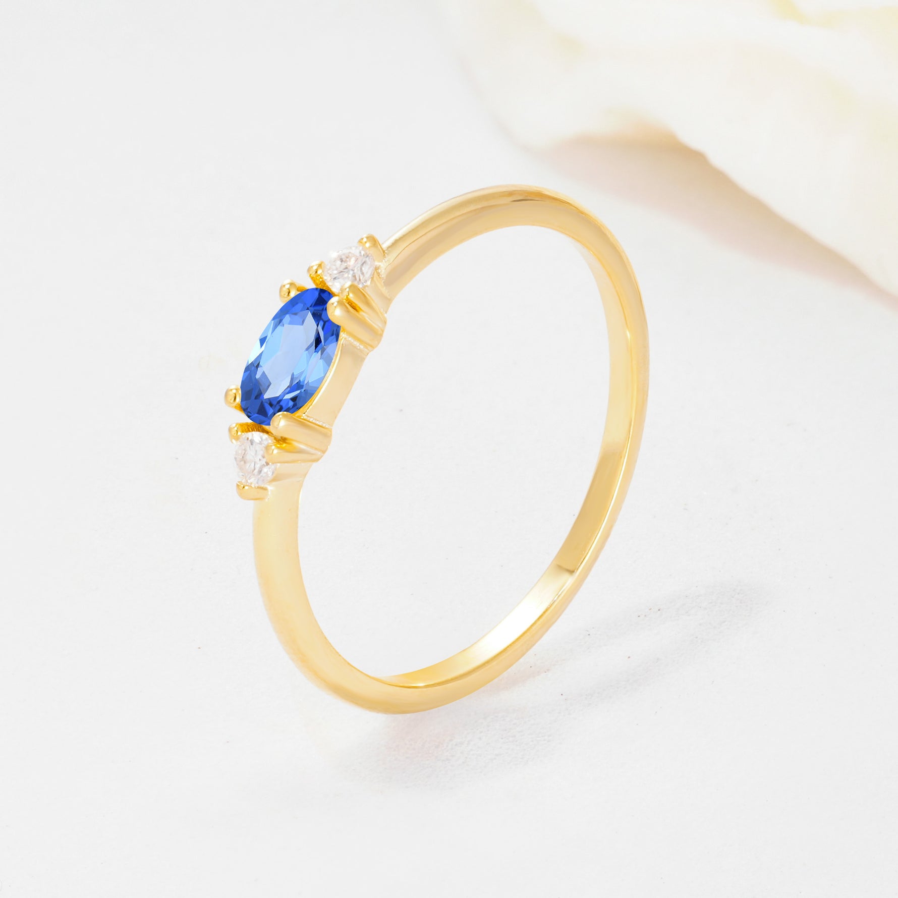 SR13313 Sapphire Ring - Additional view