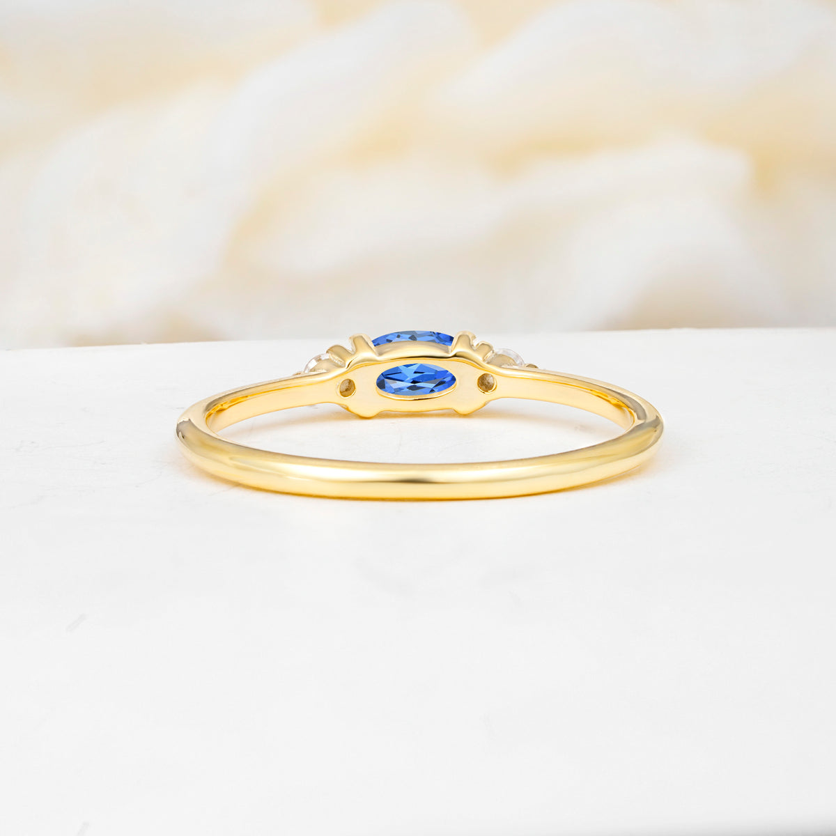 SR13313 Sapphire Ring - Additional view