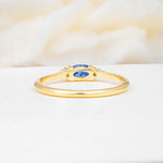 SR13313 Sapphire Ring - Additional view