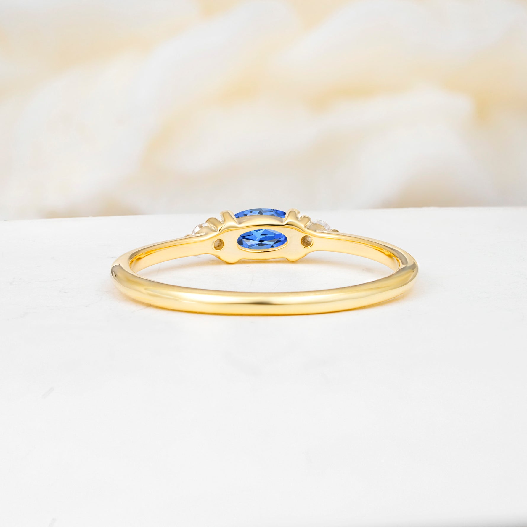 SR13313 Sapphire Ring - Additional view