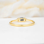 SR13313 Black Rutilated Quartz Ring - Additional view