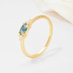 SR13313 Moss Agate Ring - Additional view