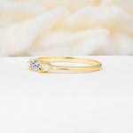 SR13313 Lab Diamond Ring - White-Gold