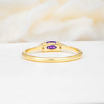 SR13313 Amethyst Ring - Additional view