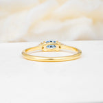 SR13313 Aquamarine Ring - Additional view