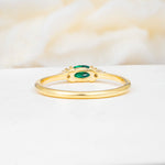 SR13313 Emerald Ring - Additional view