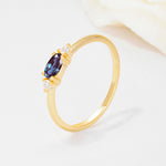 SR13313 Alexandrite Ring - Additional view