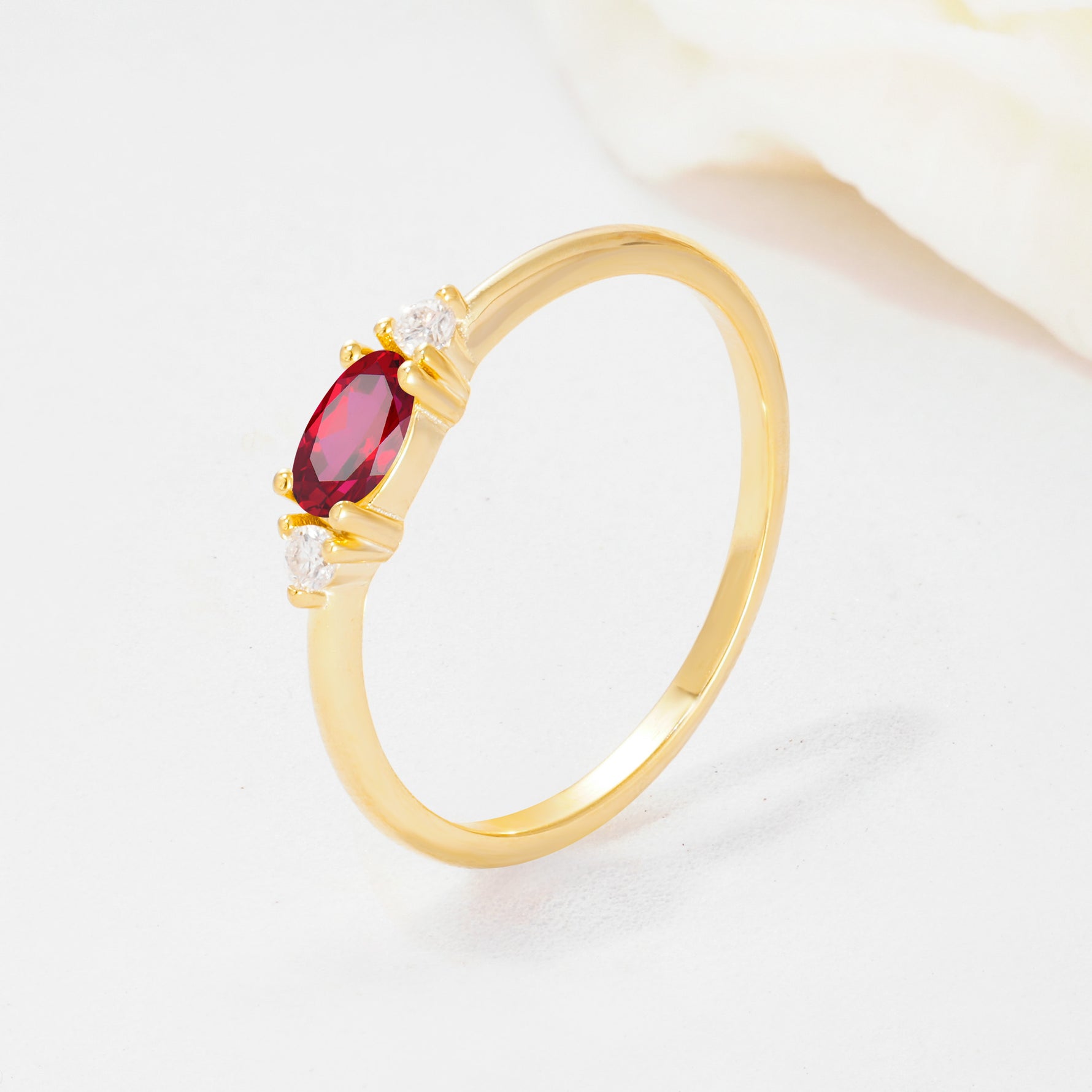 SR13313 Ruby Ring - Additional view
