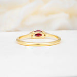 SR13313 Ruby Ring - Additional view