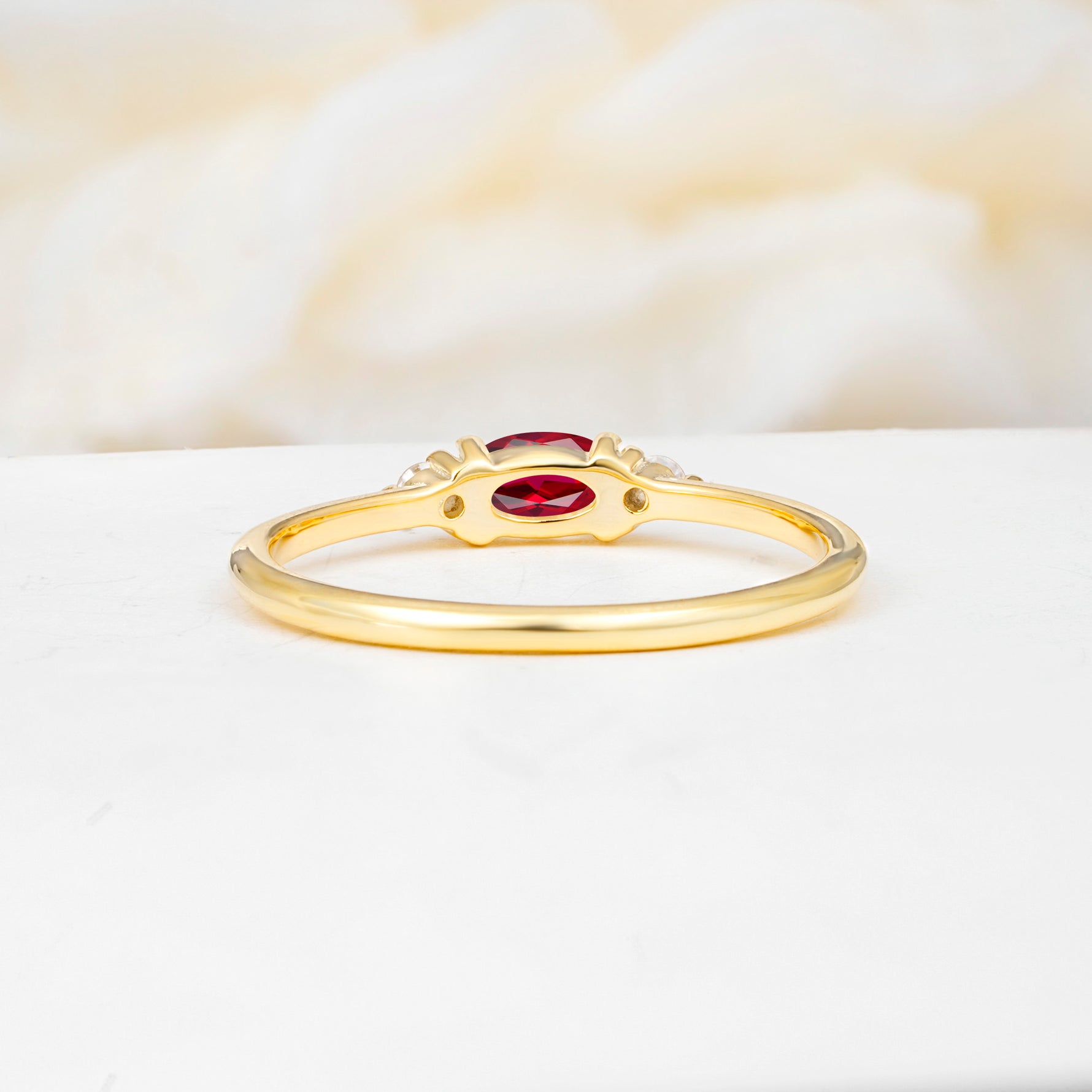 SR13313 Ruby Ring - Additional view