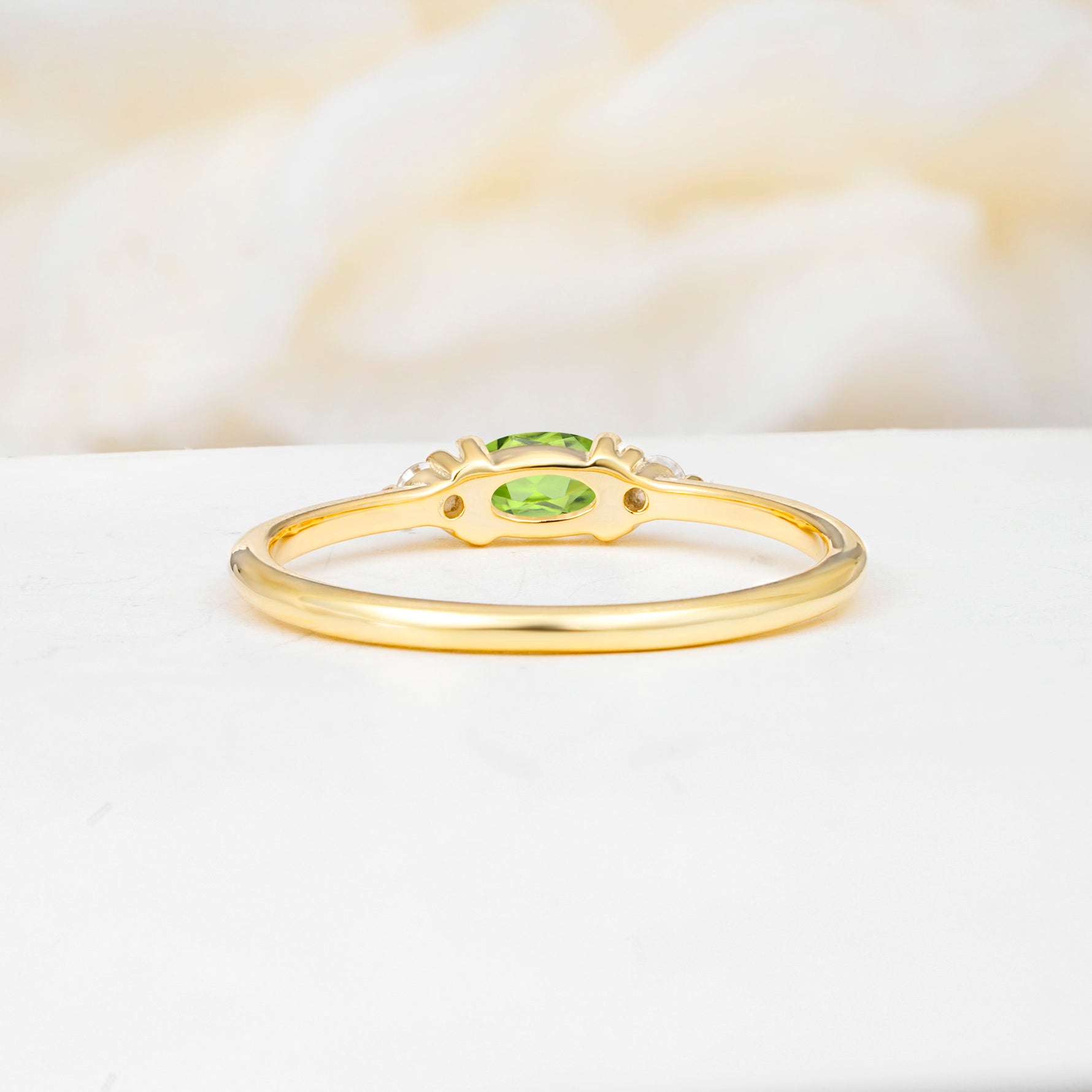 SR13313 Peridot Ring - Additional view