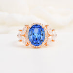 SR14139 Sapphire Ring - Additional view
