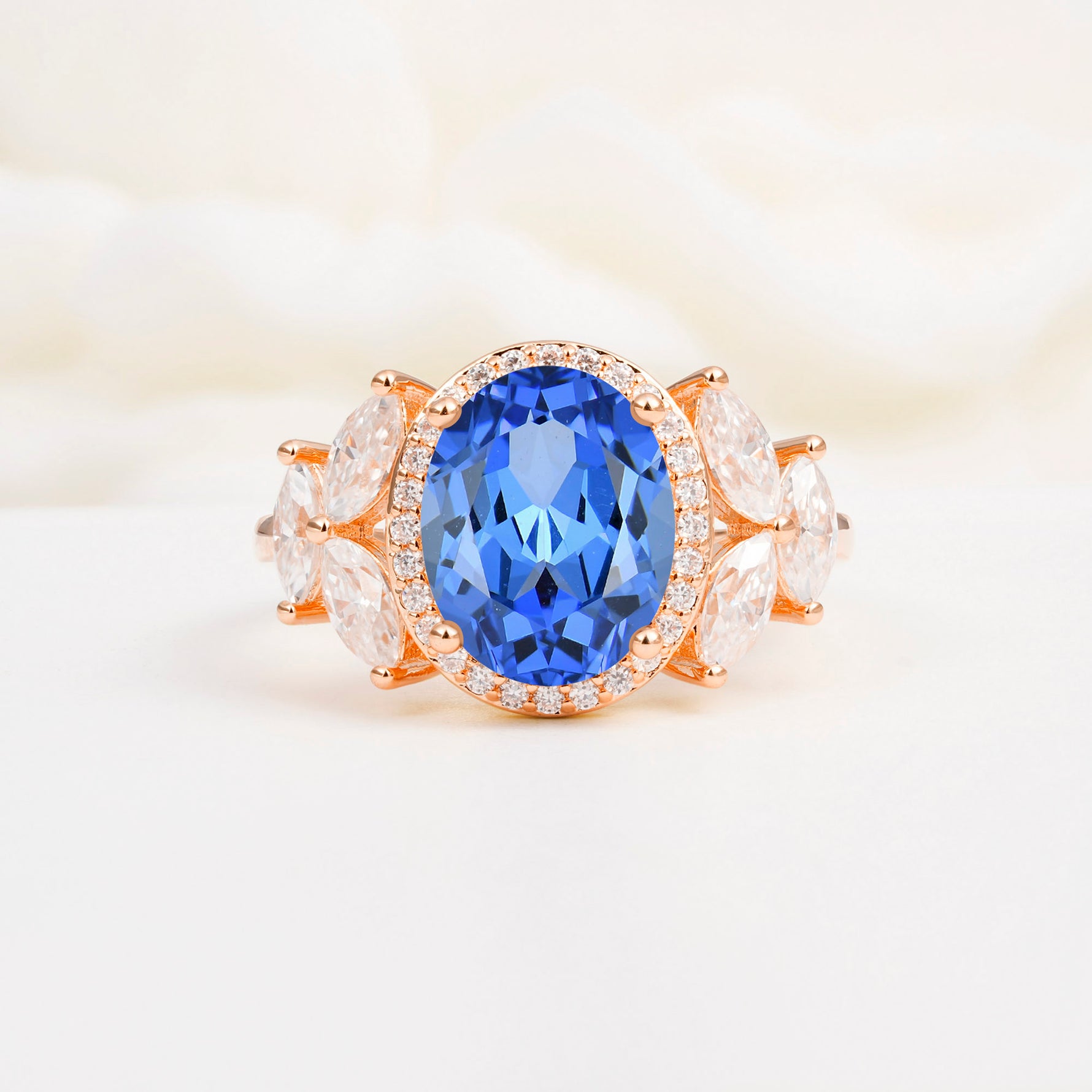 SR14139 Sapphire Ring - Additional view