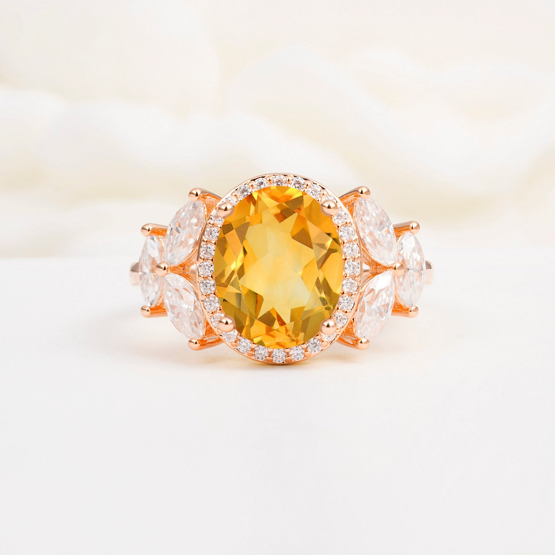SR14139 Citrine Ring - Additional view