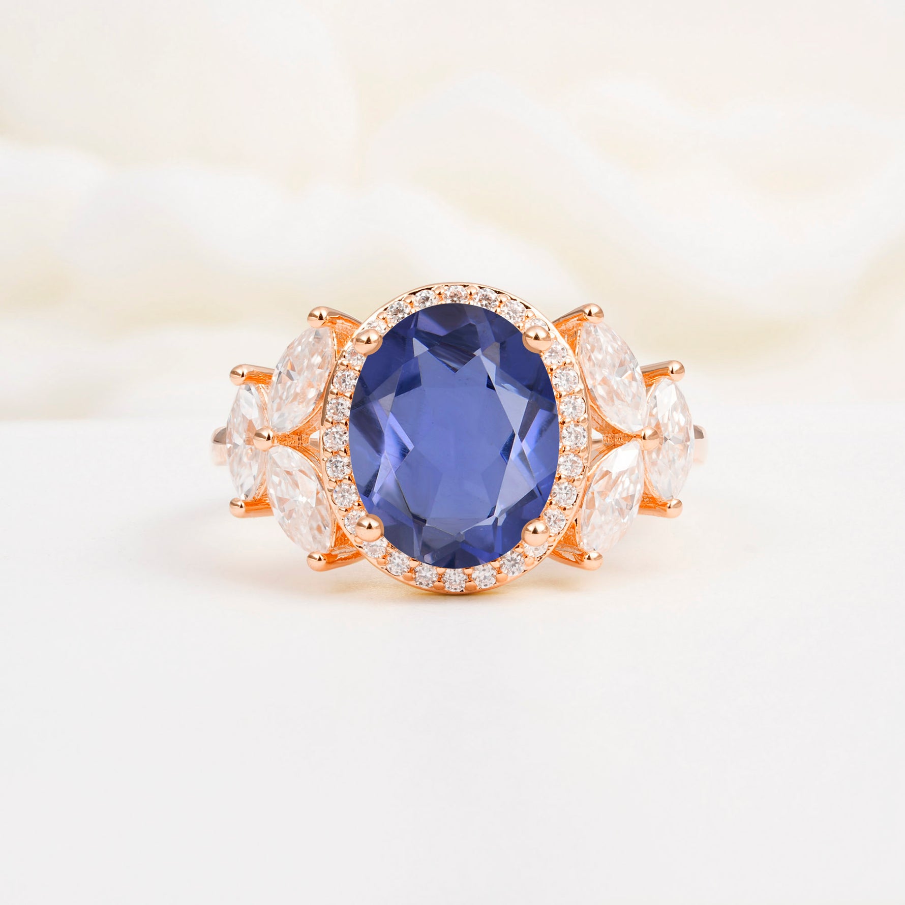 SR14139 Tanzanite Ring - Additional view