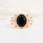 SR14139 Black Onyx Ring - Additional view