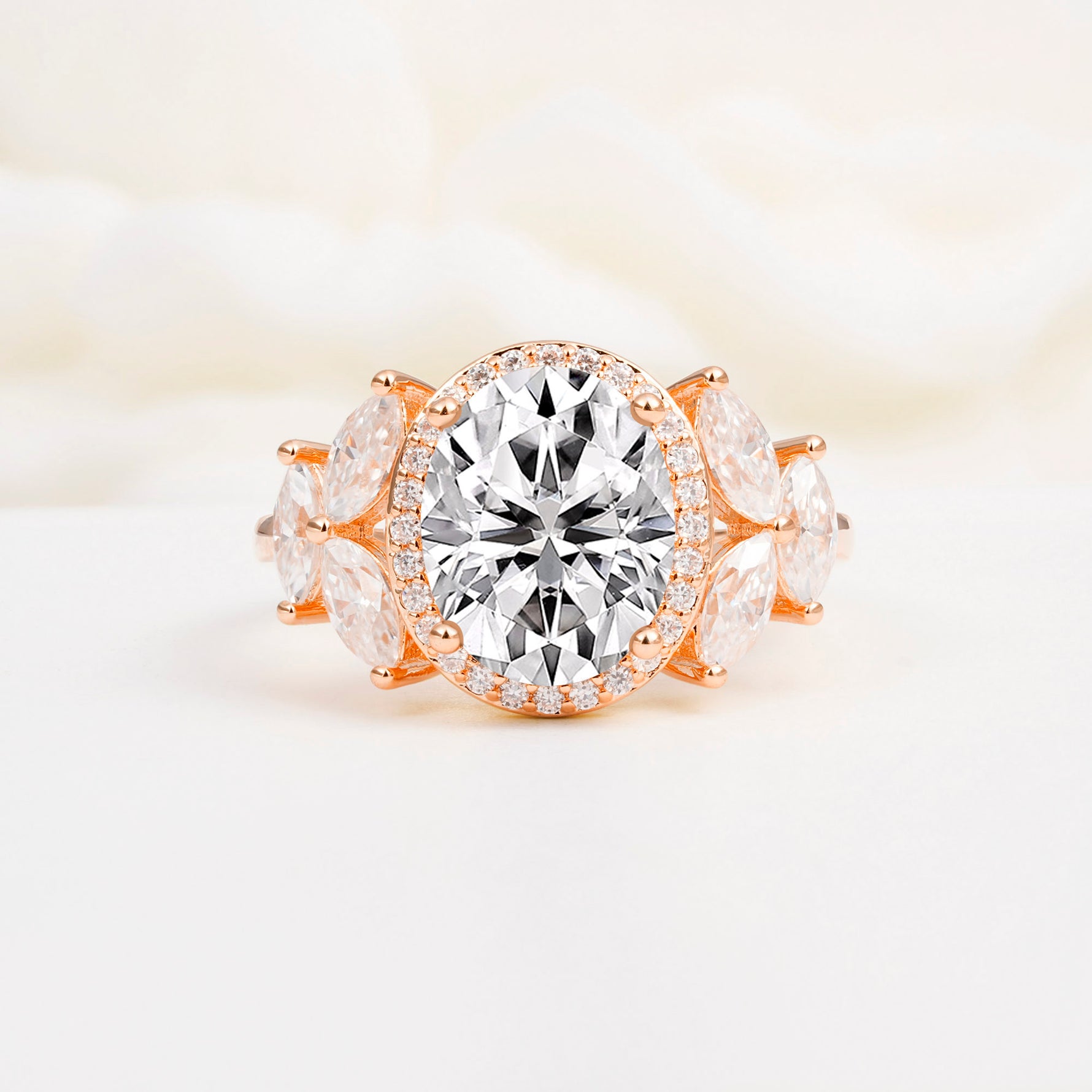 SR14139 Lab Diamond Ring - Additional view