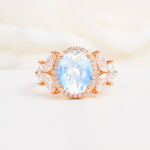 SR14139 Moonstone Ring - Additional view