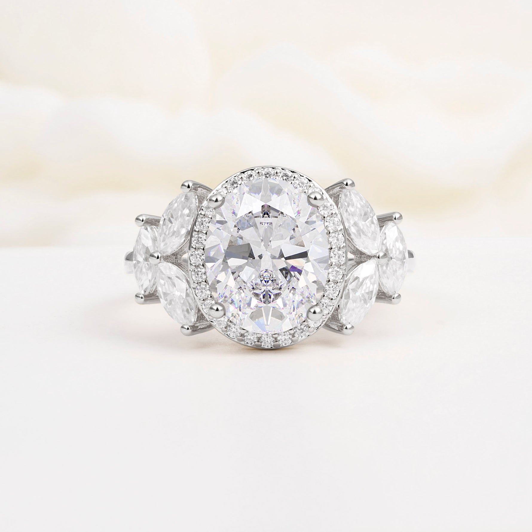 SR14139 Moissanite Ring - Additional view