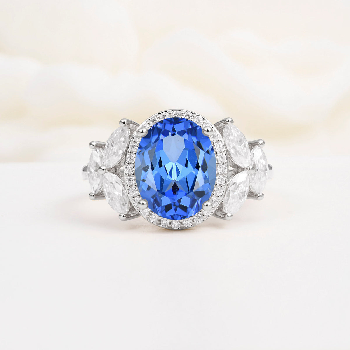 SR14139 Sapphire Ring - Additional view