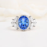 SR14139 Sapphire Ring - Additional view