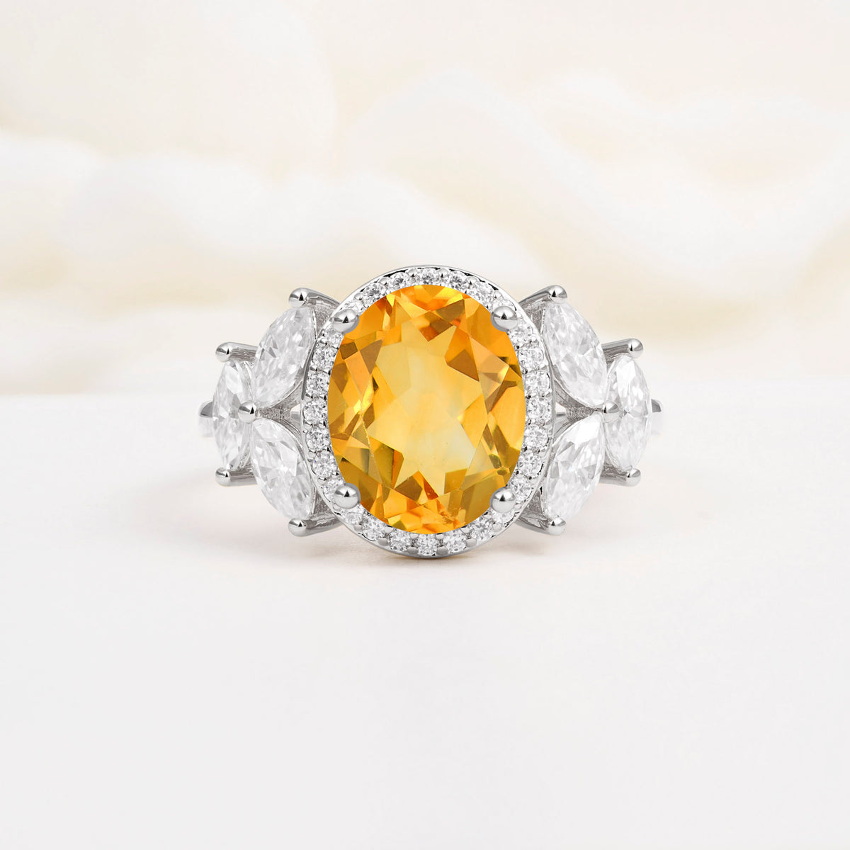 SR14139 Citrine Ring - Additional view