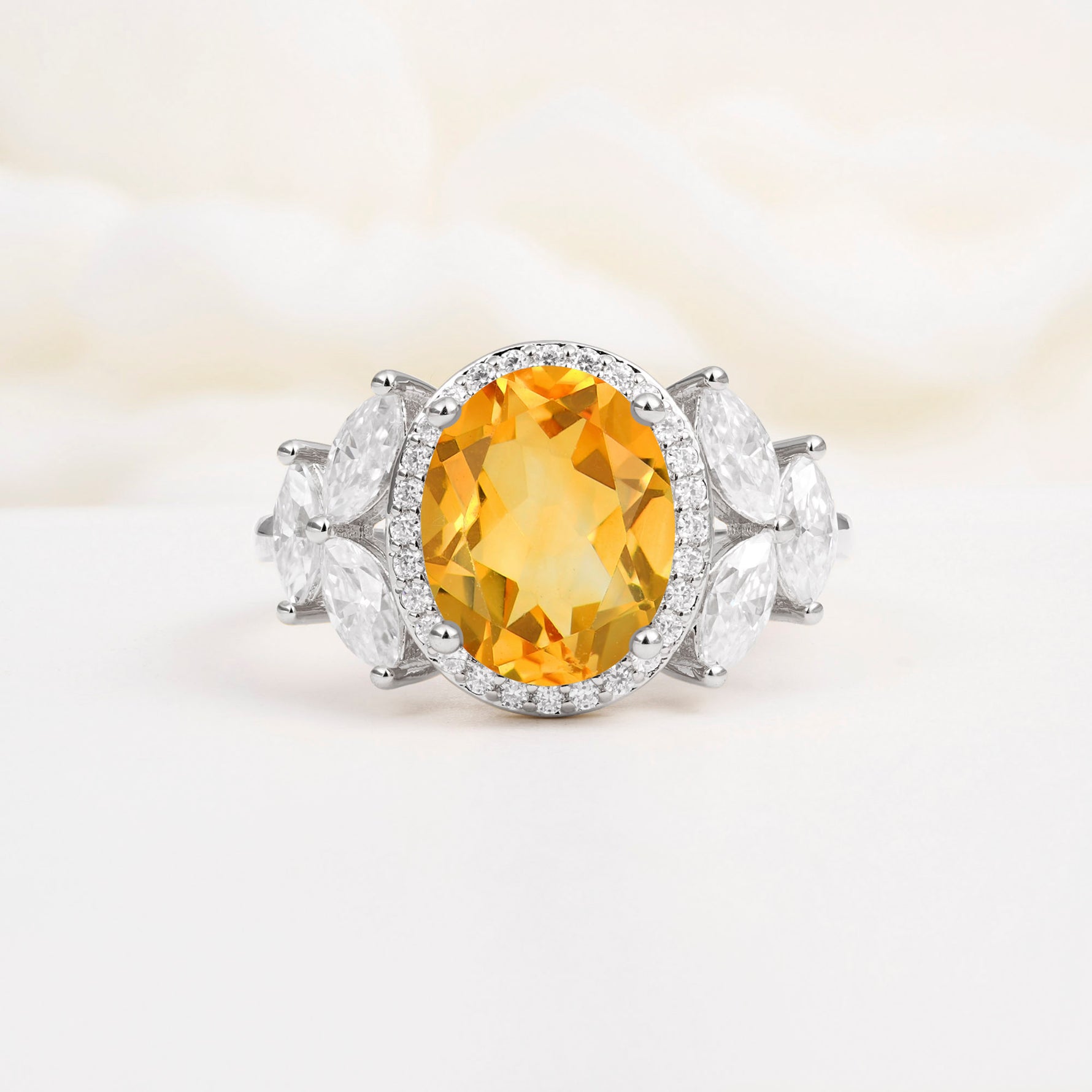 SR14139 Citrine Ring - Additional view