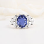 SR14139 Tanzanite Ring - Additional view