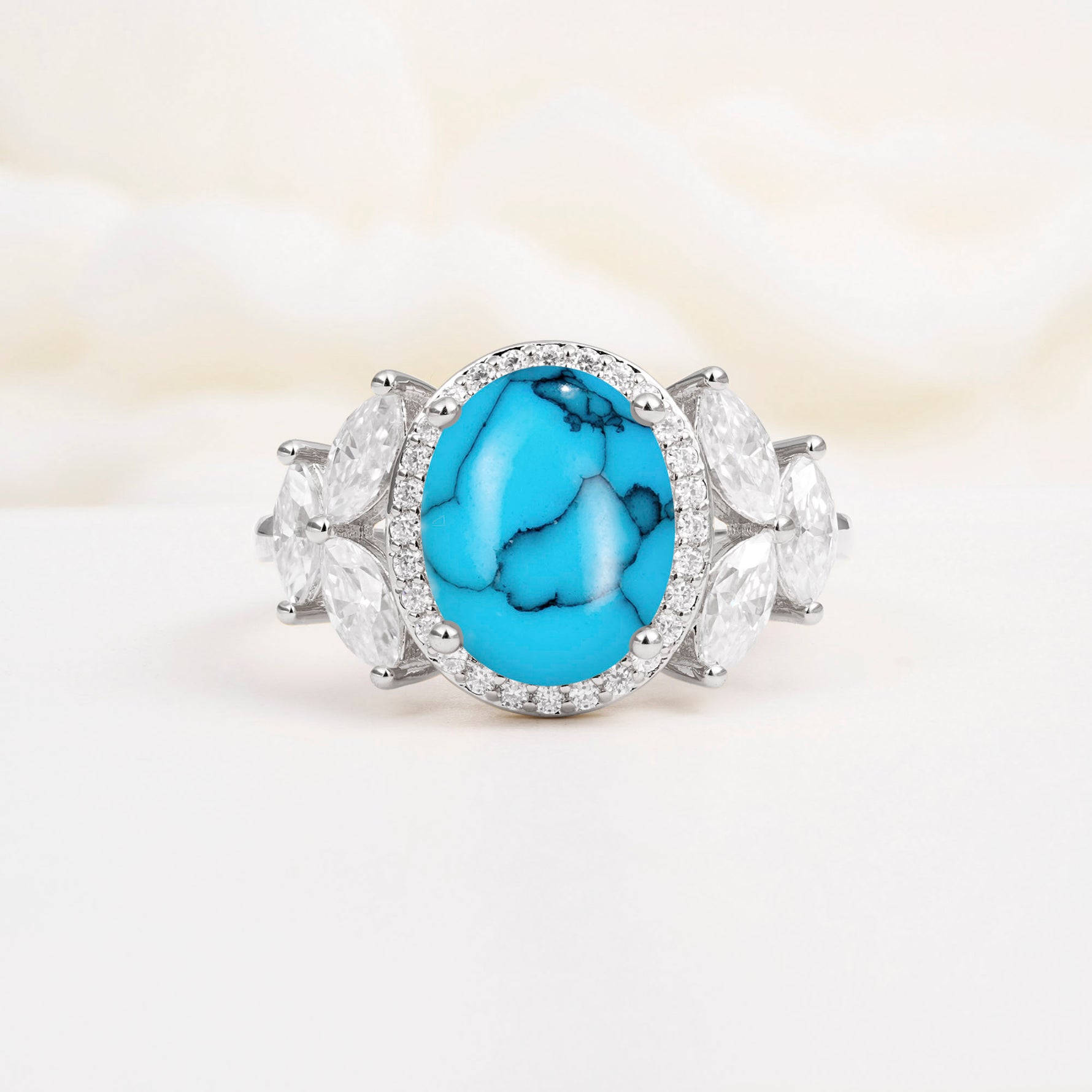 SR14139 Turquoise Ring - Additional view