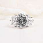 SR14139 Black Rutilated Quartz Ring - Additional view