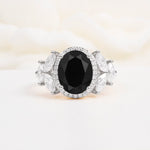 SR14139 Black Onyx Ring - Additional view