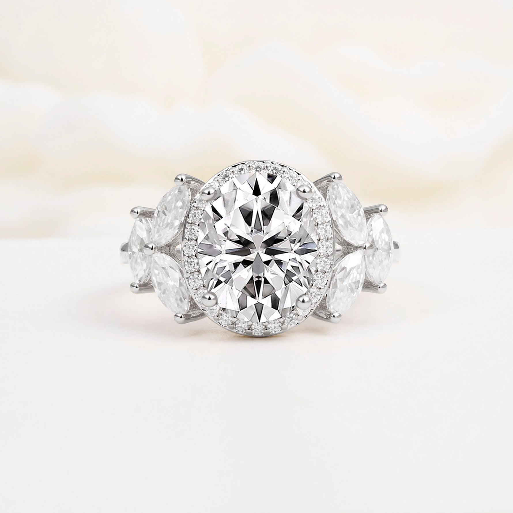 SR14139 Lab Diamond Ring - Additional view