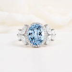 SR14139 Aquamarine Ring - Additional view