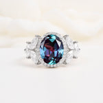 SR14139 Alexandrite Ring - Additional view