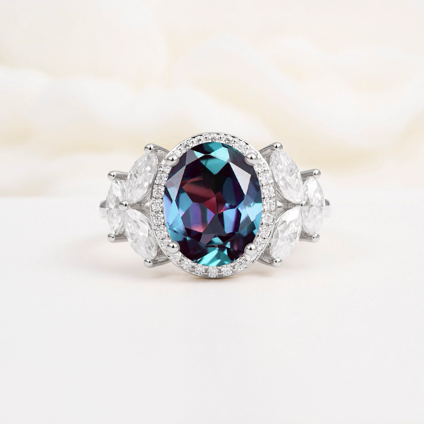 SR14139 Alexandrite Ring - Additional view