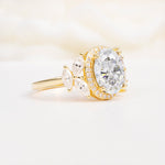 SR14139 Moissanite Ring - White-Gold