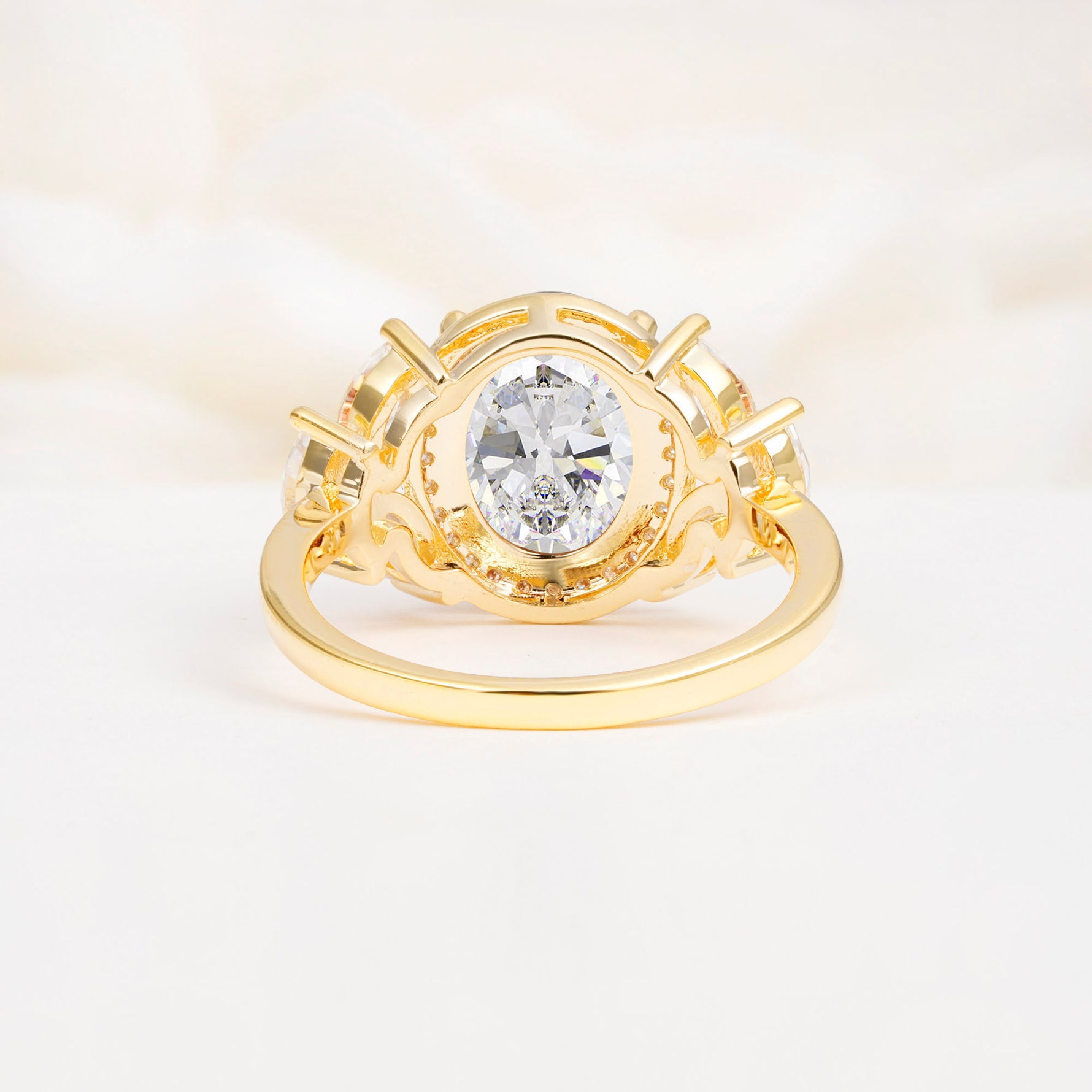 SR14139 Moissanite Ring - Additional view