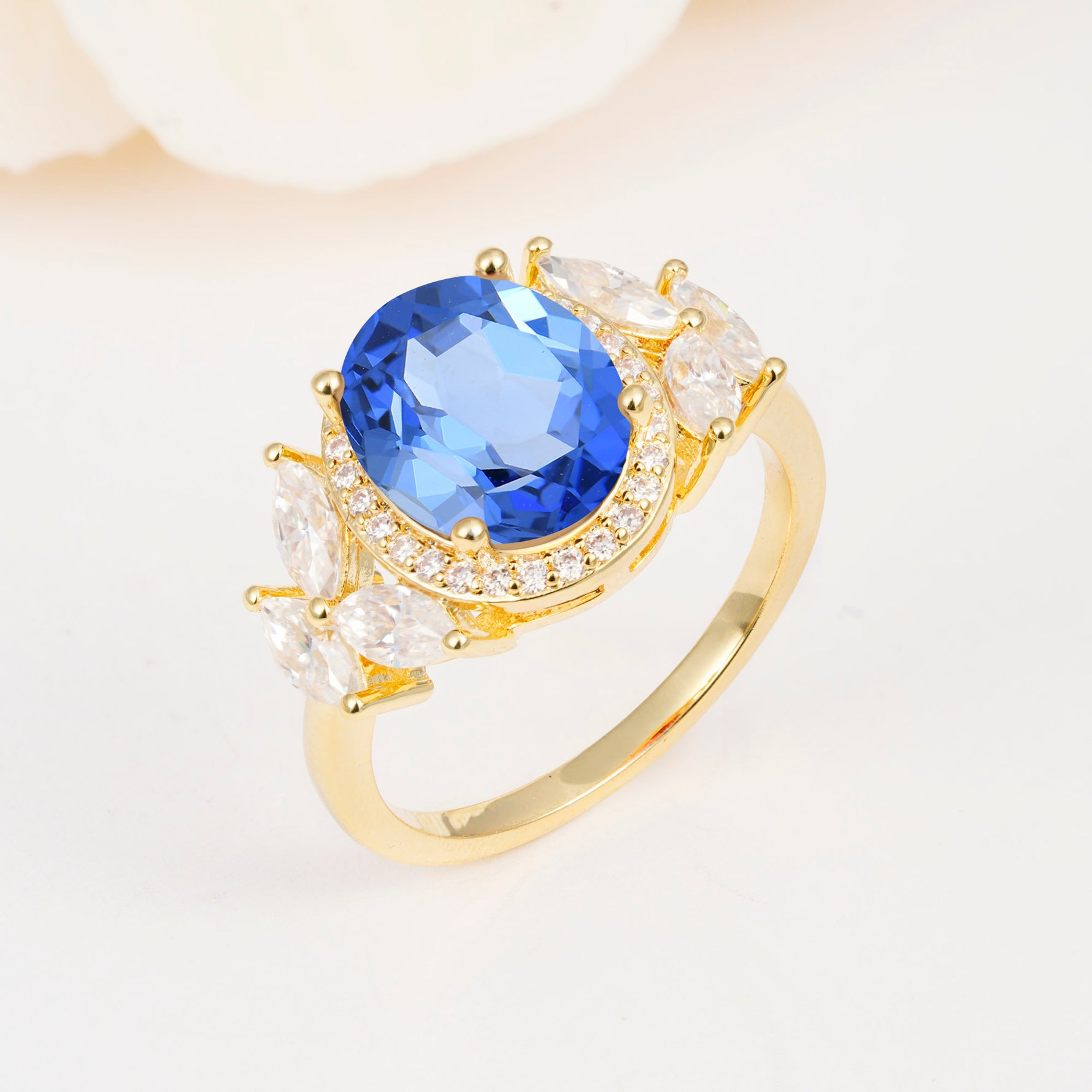 SR14139 Sapphire Ring - Additional view